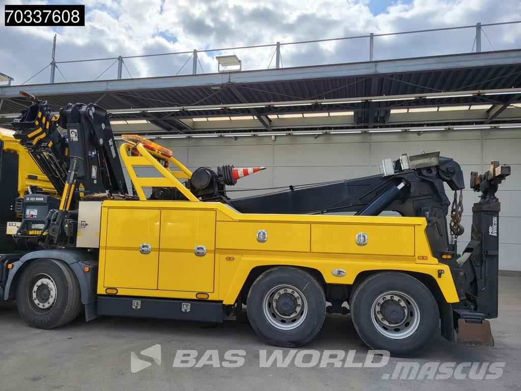 MAN TGS 41.480 8X4 Recovery truck Abschleppwagen HIAB Oprijwagen