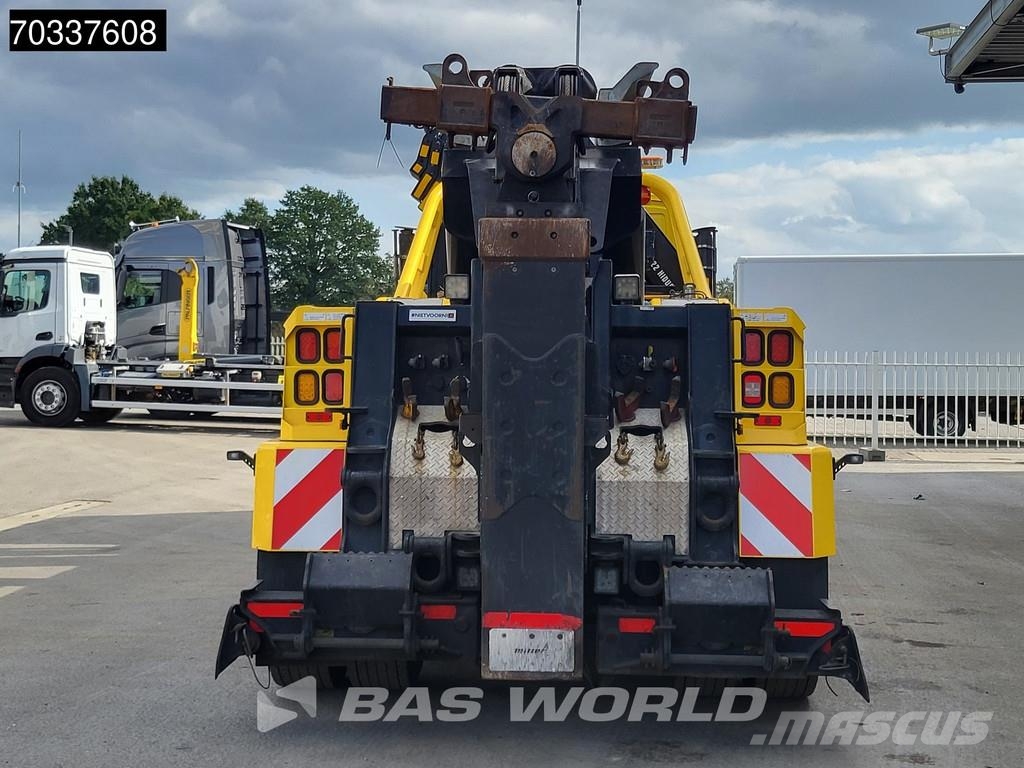 MAN TGS 41.480 8X4 Recovery truck Abschleppwagen HIAB Oprijwagen
