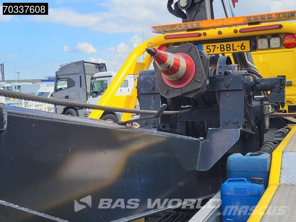 MAN TGS 41.480 8X4 Recovery truck Abschleppwagen HIAB Oprijwagen