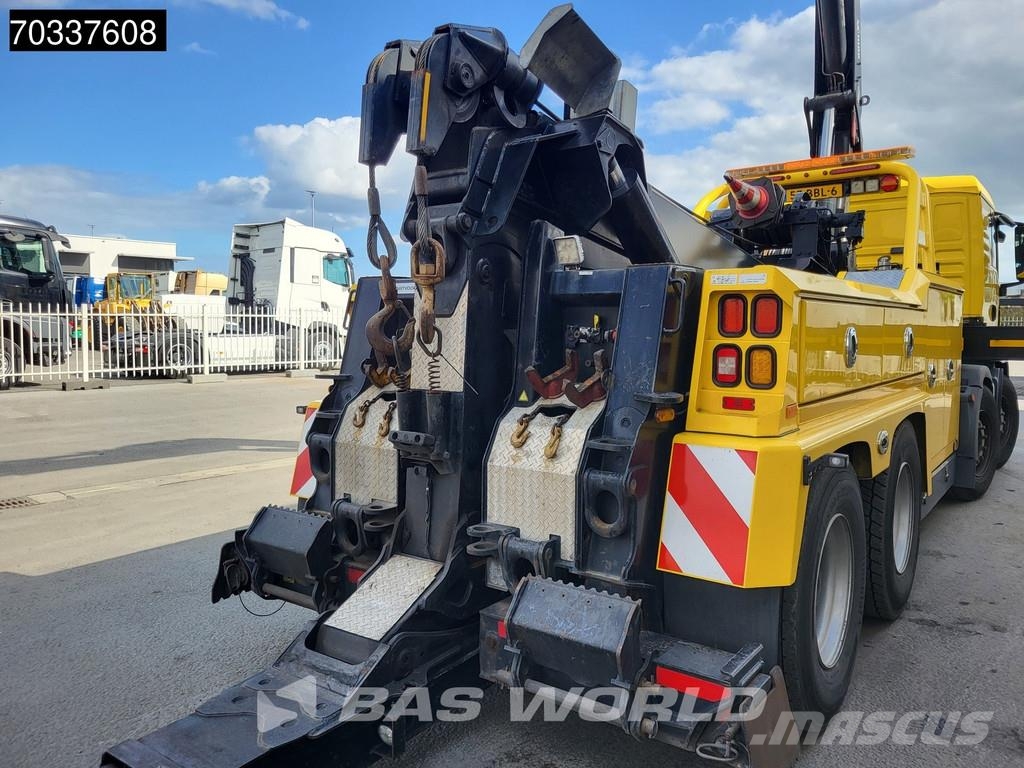 MAN TGS 41.480 8X4 Vulcan Recovery truck Abschleppwage Autotransporter