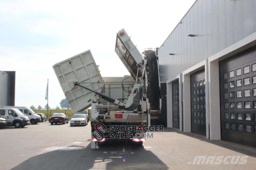 Mercedes-Benz Actros 4141 RSP 2014 Saugbagger 8x8 Combi / vacuum trucks