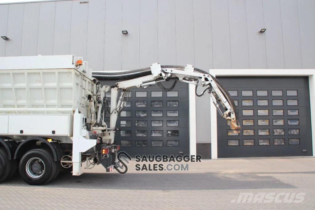 Mercedes-Benz Actros 4141 RSP 2014 Saugbagger 8x8 Combi / vacuum trucks