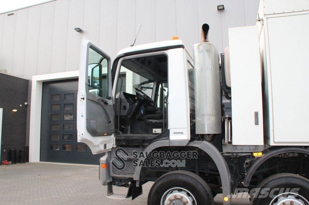 Mercedes-Benz Actros 4141 RSP 2014 Saugbagger 8x8 Combi / vacuum trucks