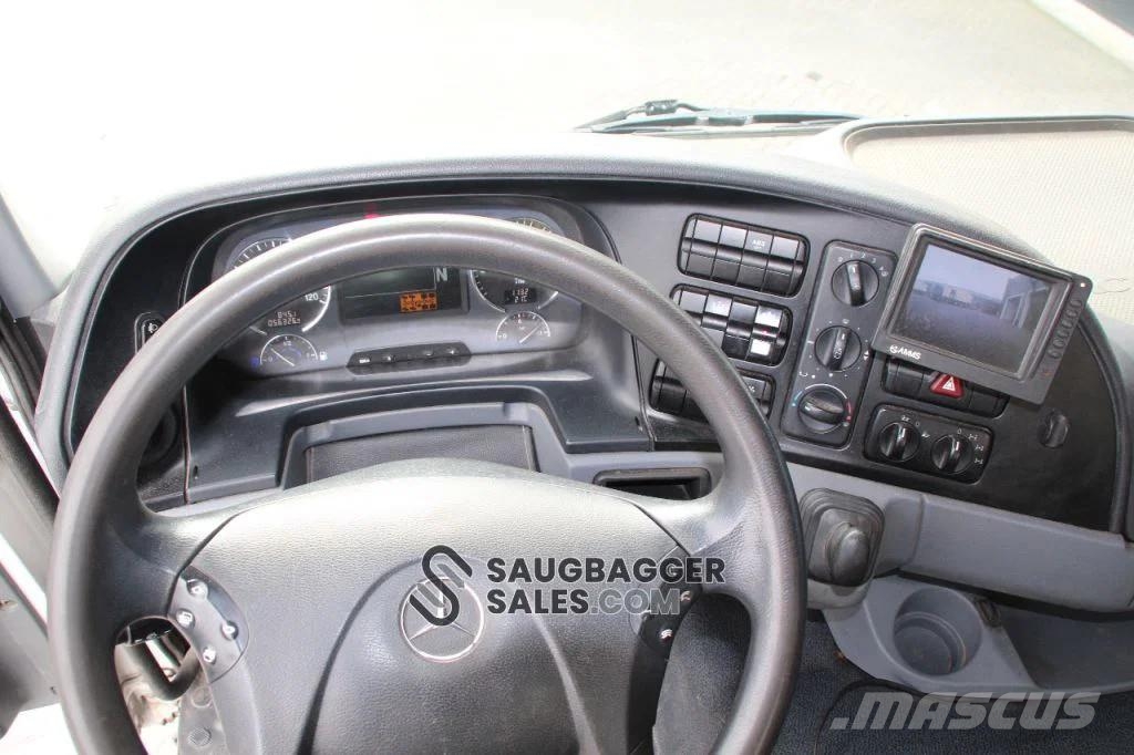 Mercedes-Benz Actros 4141 RSP 2014 Saugbagger 8x8 Combi / vacuum trucks