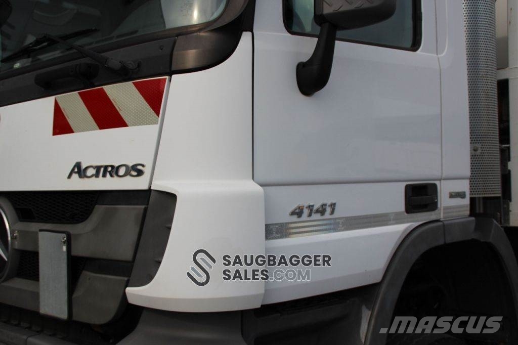 Mercedes-Benz Actros 4141 RSP 2014 Saugbagger 8x8 Combi / vacuum trucks