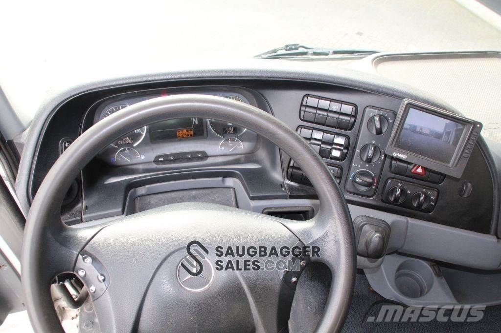 Mercedes-Benz Actros 4141 RSP 2014 Saugbagger 8x8 Combi / vacuum trucks