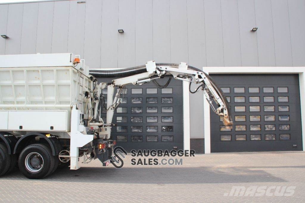 Mercedes-Benz Actros 4141 RSP 2014 Saugbagger 8x8 Combi / vacuum trucks