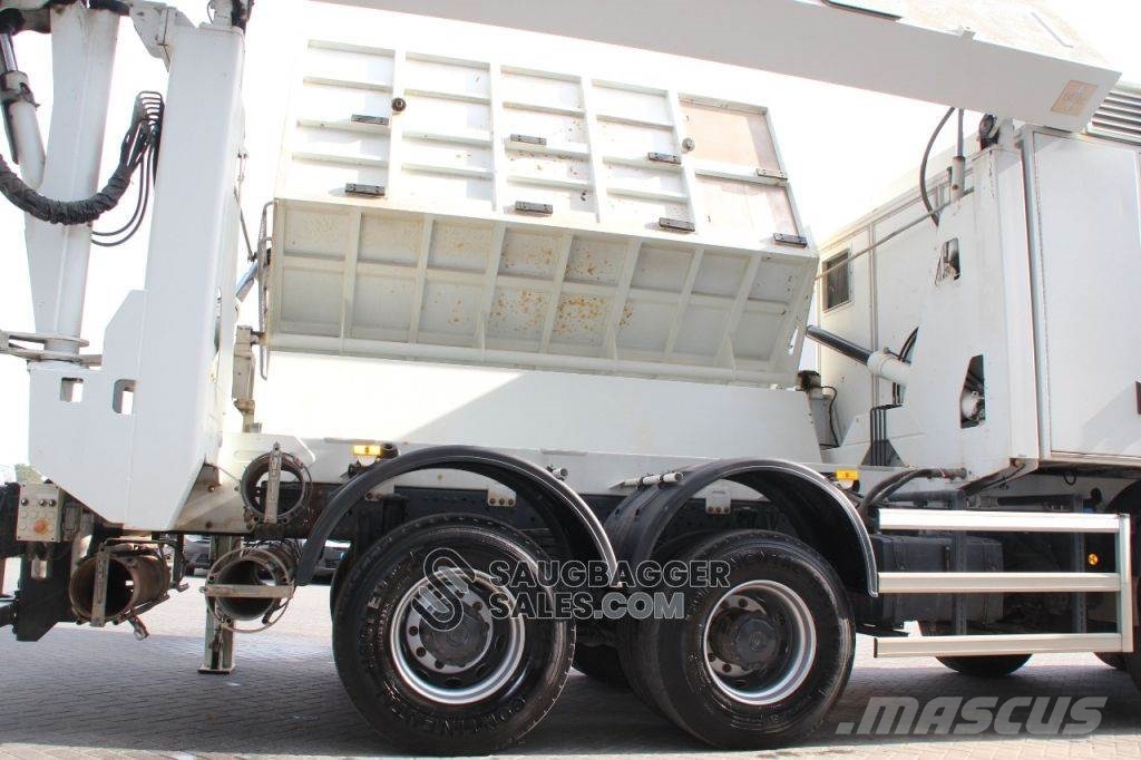 Mercedes-Benz Actros 4141 RSP 2014 Saugbagger 8x8 Combi / vacuum trucks