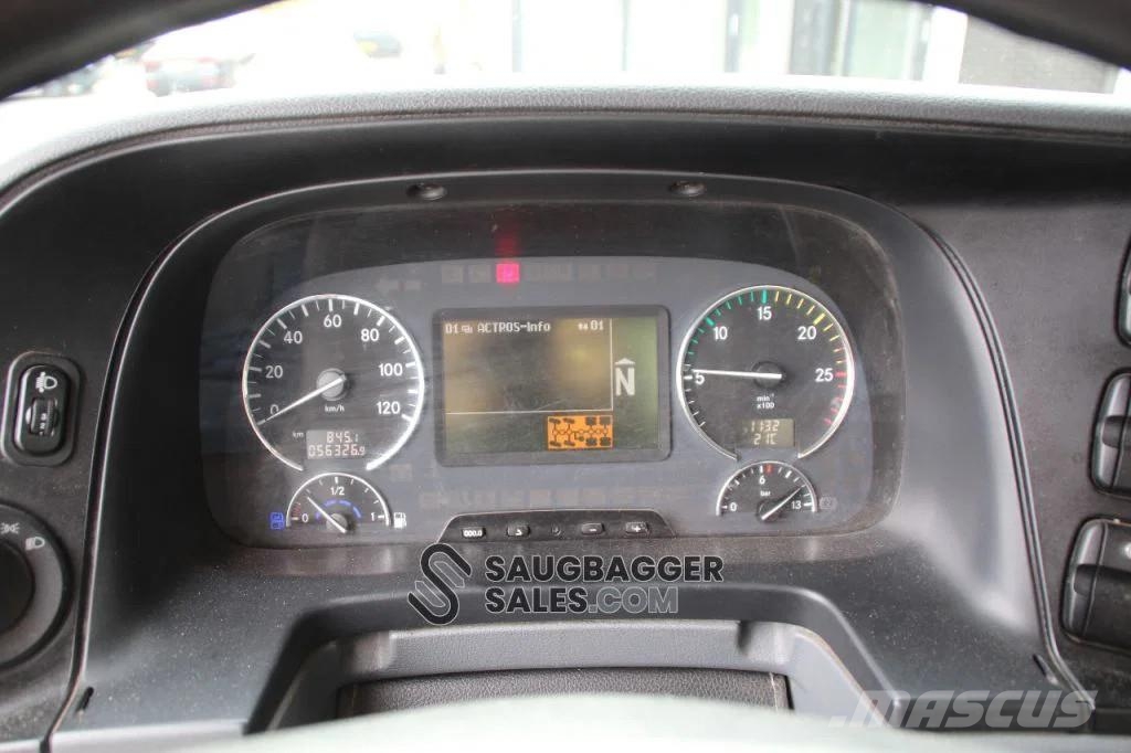Mercedes-Benz Actros 4141 RSP 2014 Saugbagger 8x8 Combi / vacuum trucks