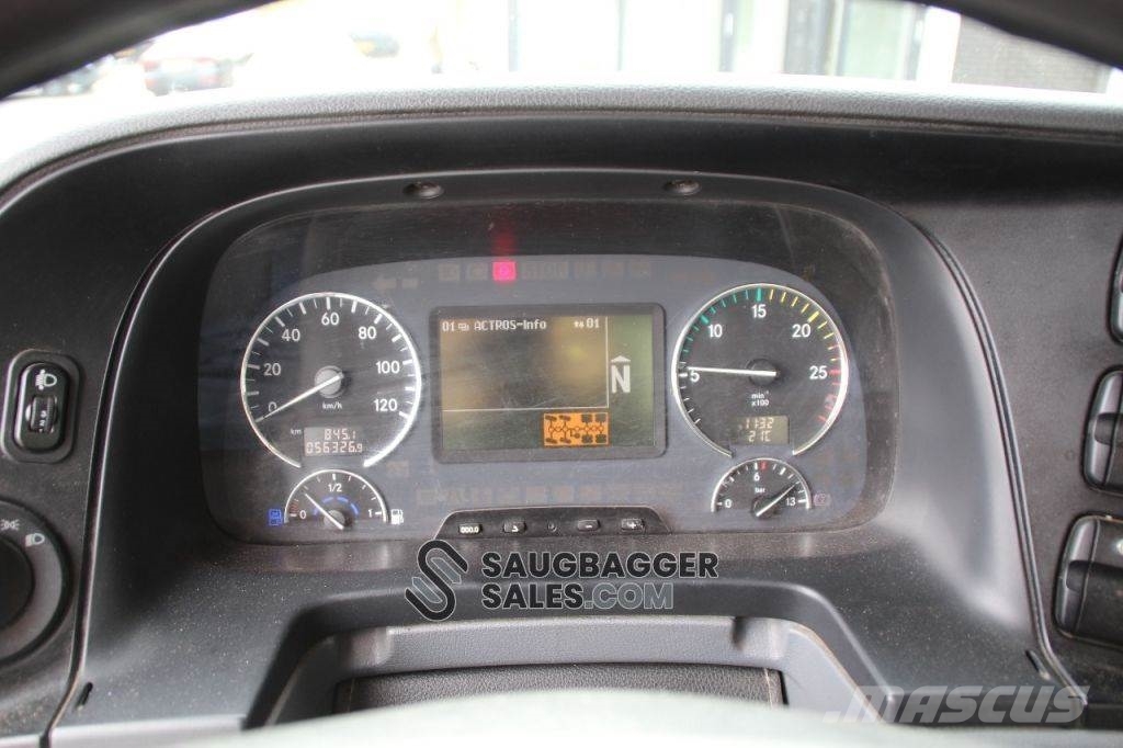 Mercedes-Benz Actros 4141 RSP 2014 Saugbagger 8x8 Combi / vacuum trucks