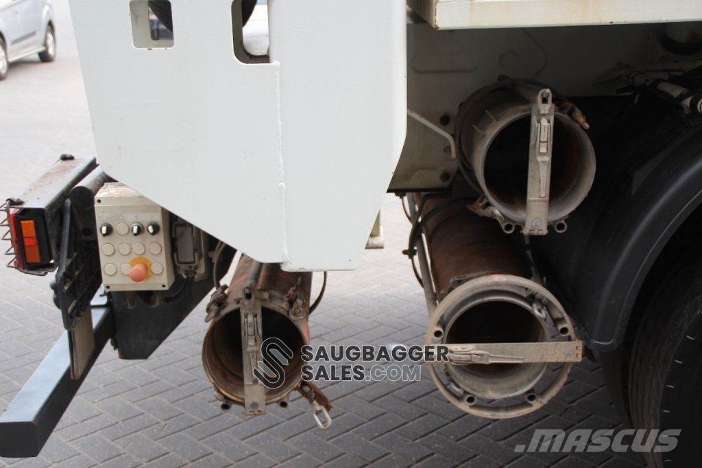 Mercedes-Benz Actros 4141 RSP 2014 Saugbagger 8x8 Combi / vacuum trucks