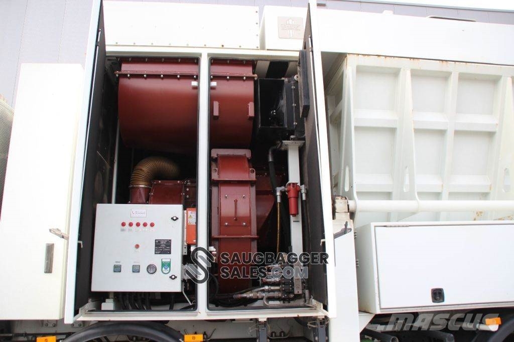 Mercedes-Benz Actros 4141 RSP 2014 Saugbagger 8x8 Combi / vacuum trucks
