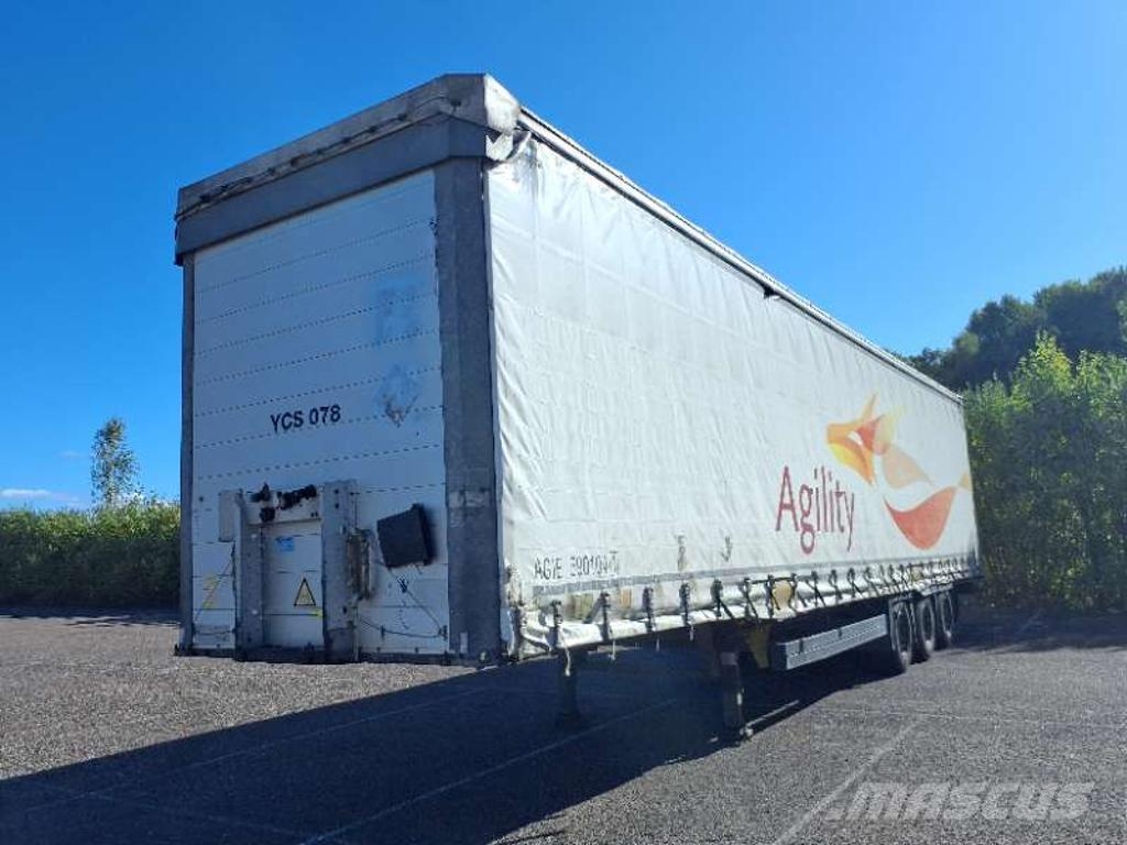 Schmitz Cargobull Trailer Curtainsider Lifting + Sliding Roof Mega Semi-reboques com cortinas laterais