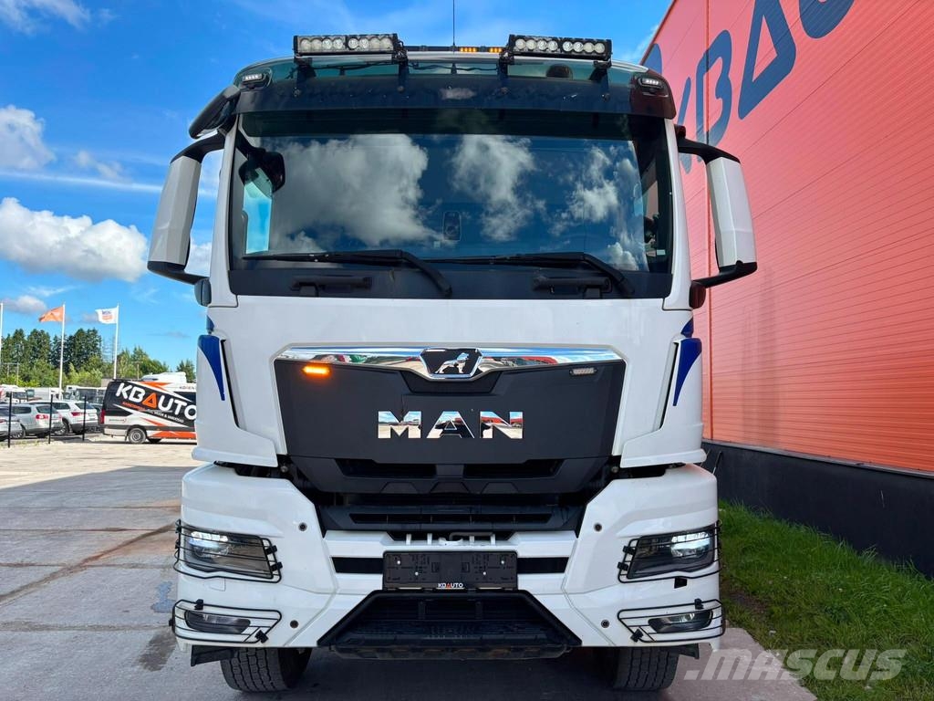 MAN TGS 35.510 8x4 INTARDER / BOX L=5546 mm Damperli kamyonlar