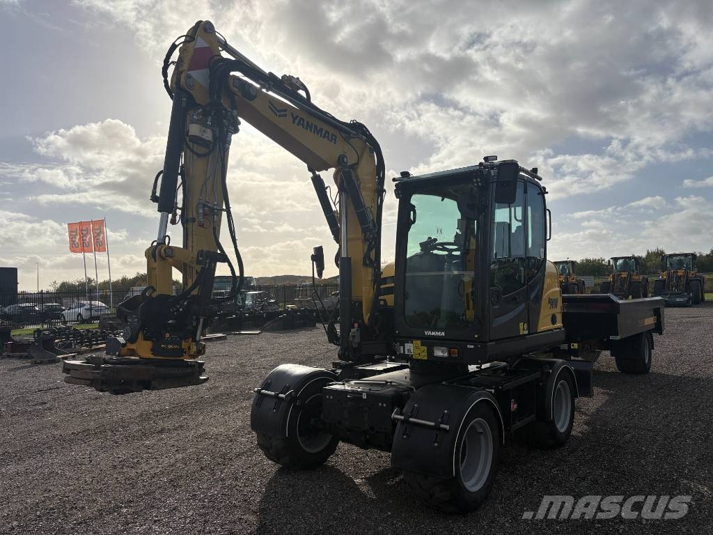 Yanmar B 75 W Hjulgrävare