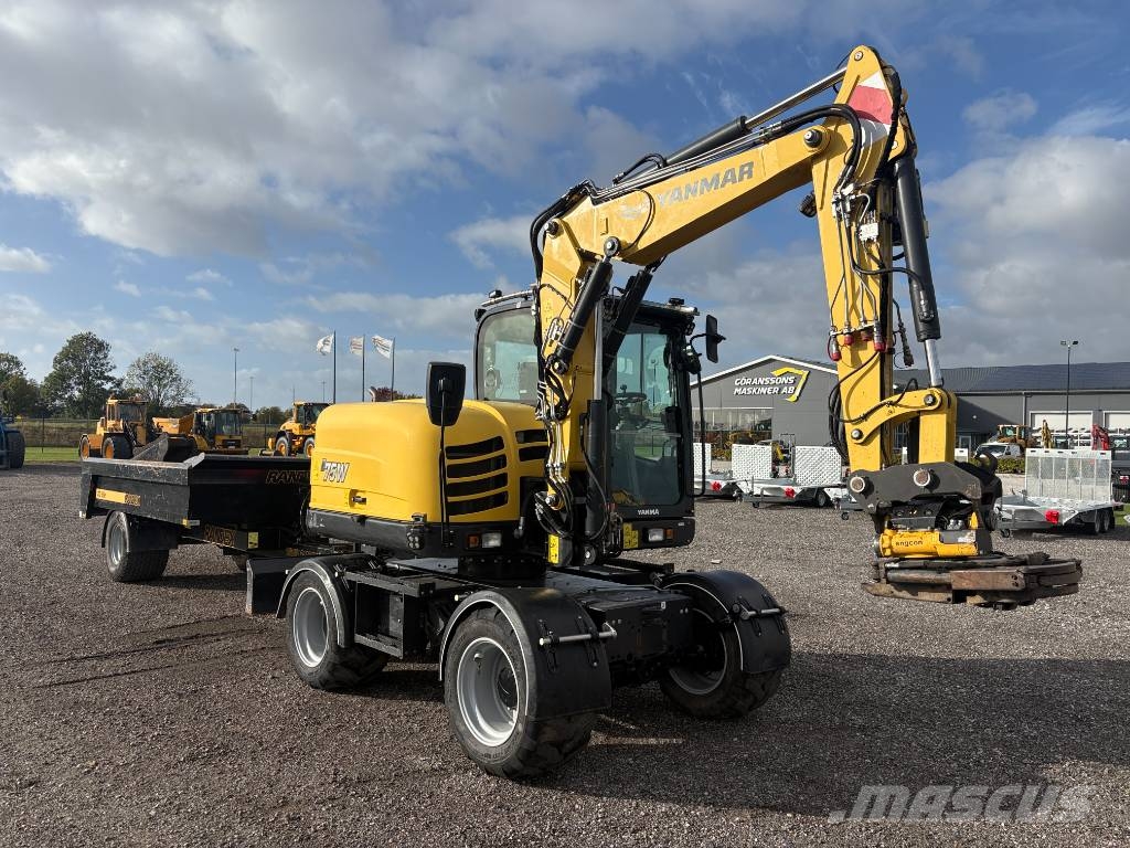 Yanmar B 75 W Hjulgrävare