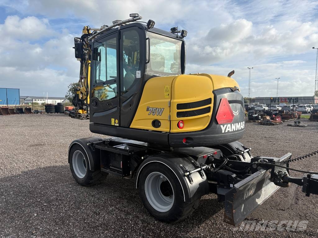 Yanmar B 75 W Hjulgrävare