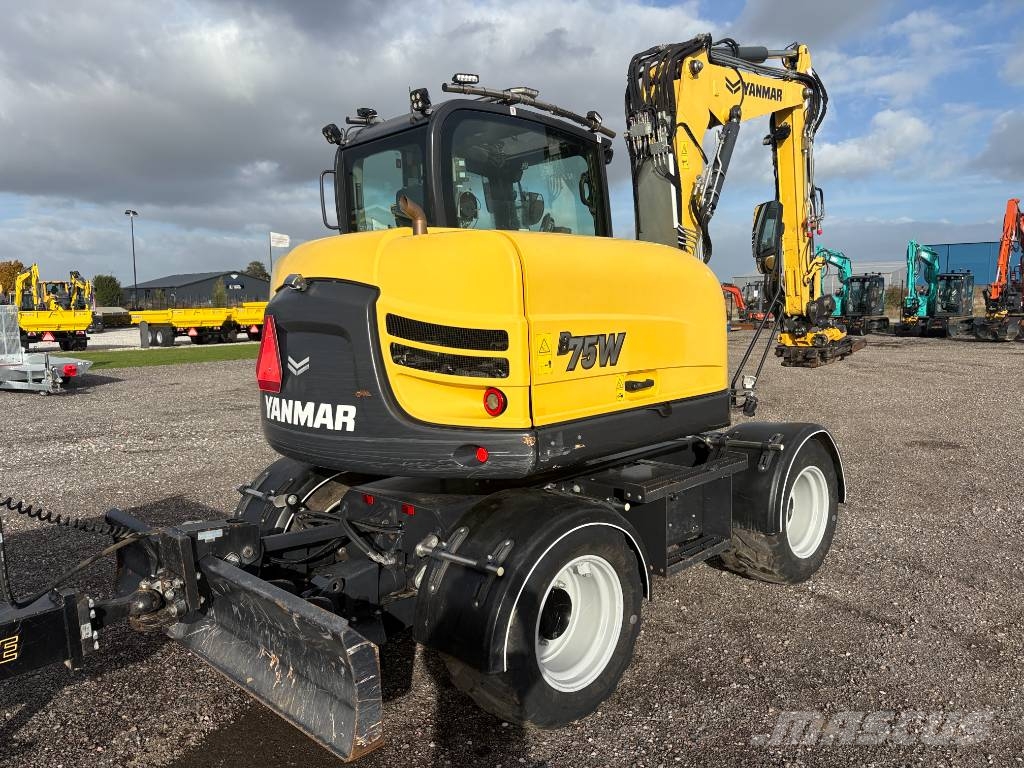 Yanmar B 75 W Hjulgrävare