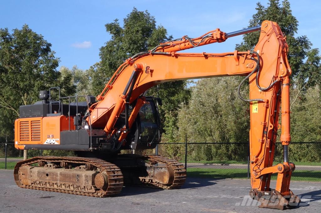 Hitachi ZX490 LCH-6 | HAMMERLINE | QUICK COUPLER Bagri goseničarji