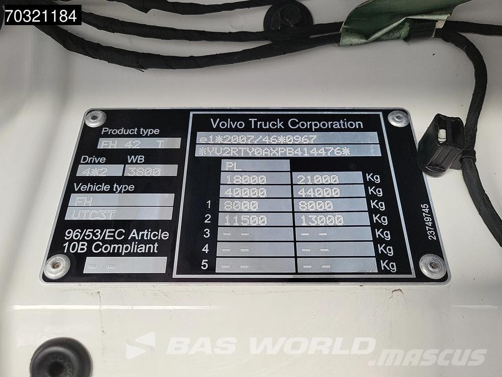 Volvo FH 460 4X2 VEB+ 2xTanks Çekiciler