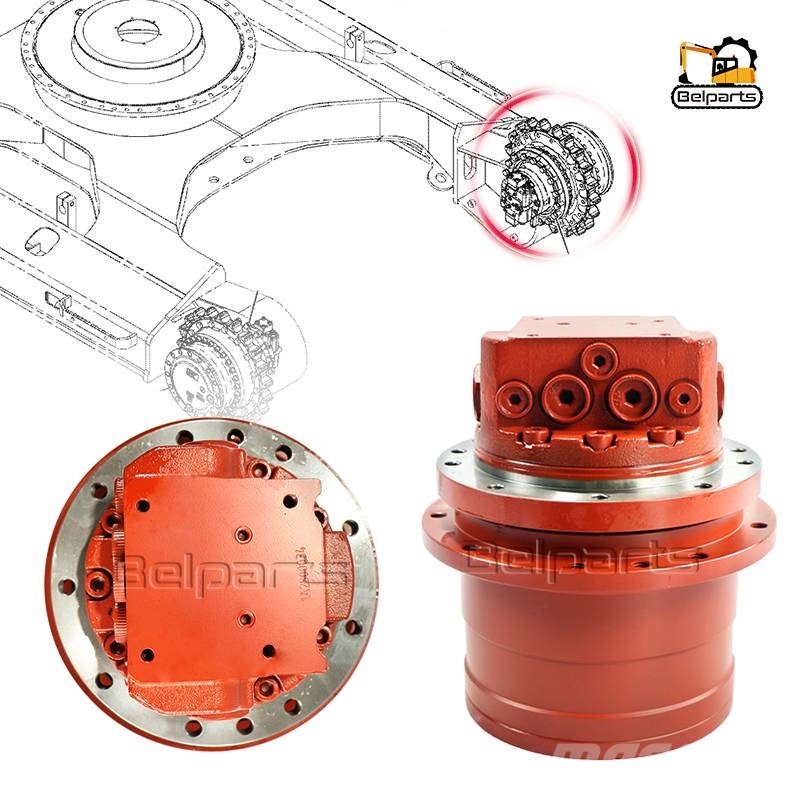 Kubota KX61 KX71 KX71-2 U35 Final Drive Travel Motor Sanzuman