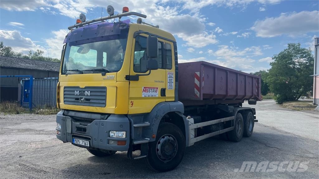 MAN TGA 26.350 6X4 شاحنات بمقصورة وهيكل