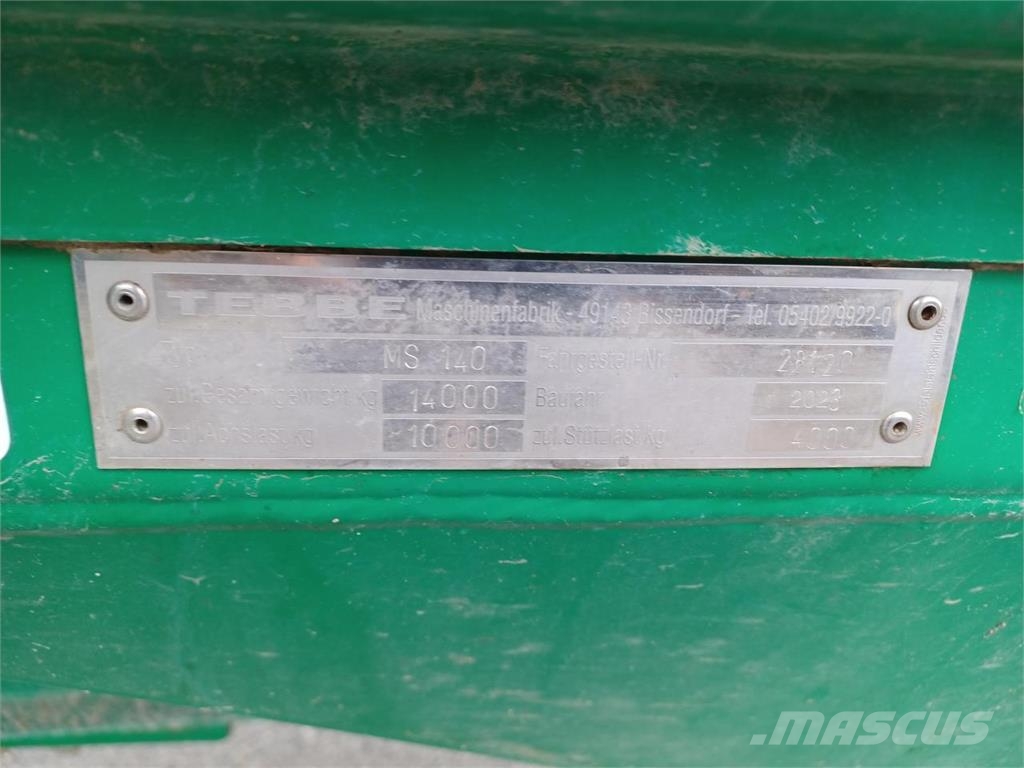 Tebbe MS 140 Düngemittelverteiler