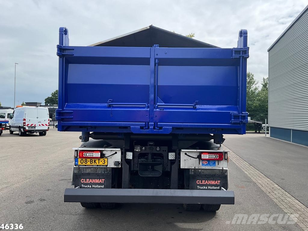Volvo FMX 460 6x6 Euro 6 HMF 16 Tonmeter Z-kraan شاحنات قلابة
