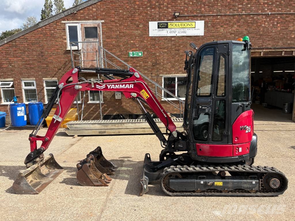 Yanmar Vio 26-6 소형 굴삭기 7톤 미만