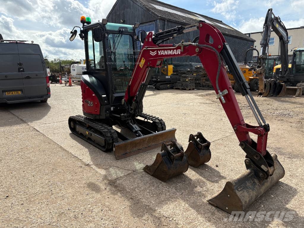 Yanmar Vio 26-6 소형 굴삭기 7톤 미만