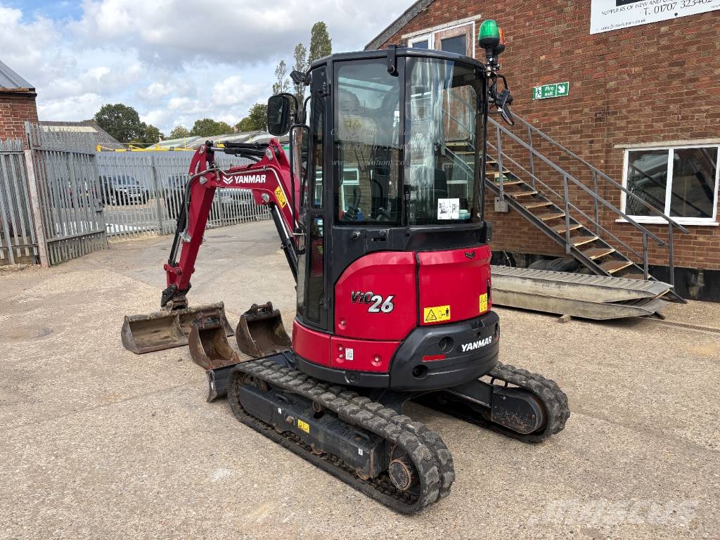 Yanmar Vio 26-6 소형 굴삭기 7톤 미만