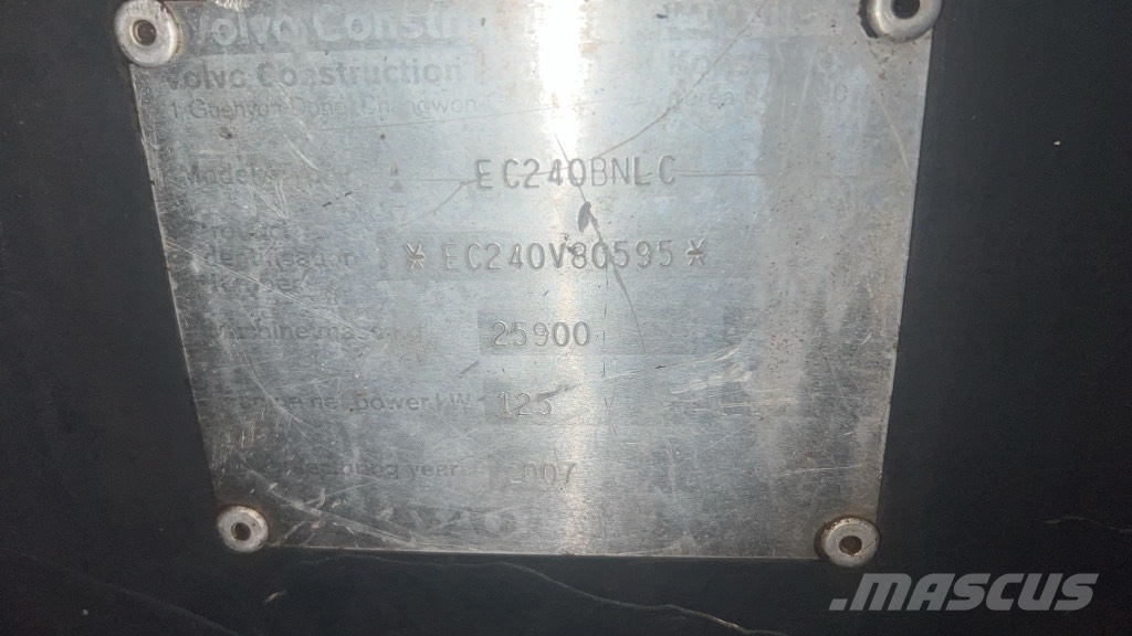 Volvo EC 240 B N LC Componenti elettroniche