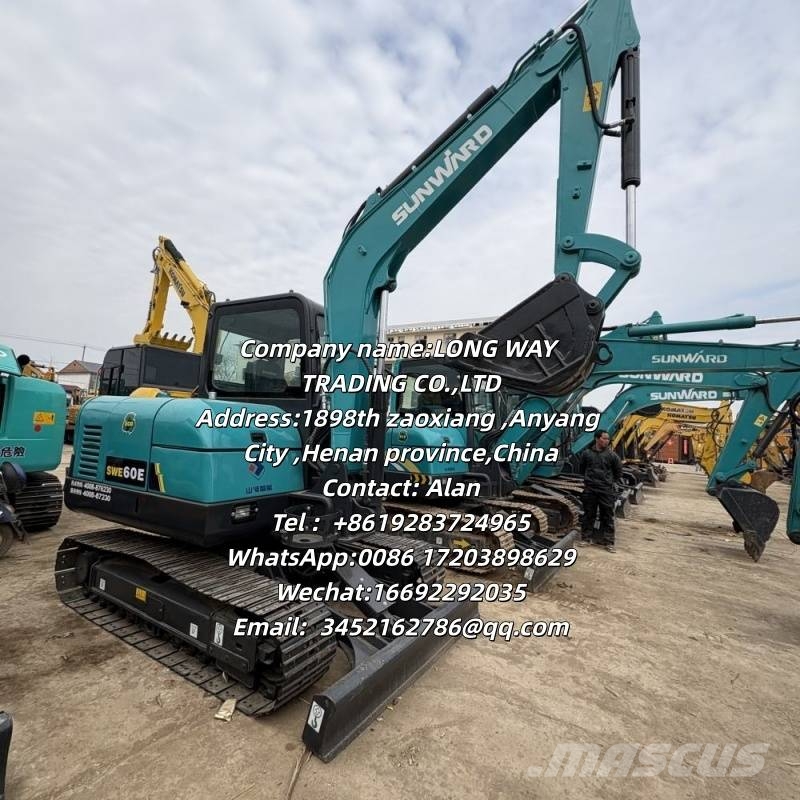 Sunward SWE 60 소형 굴삭기 7톤 미만