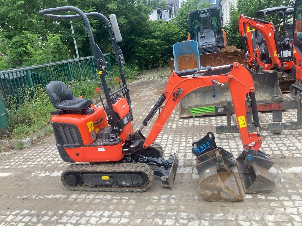 Kubota Kompaktbagger K 008-5 Kāpurķēžu ekskavatori