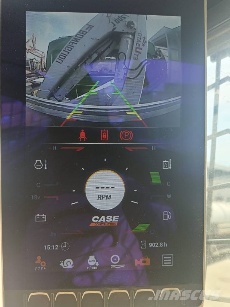CASE TV 370 B Paletli yükleyiciler