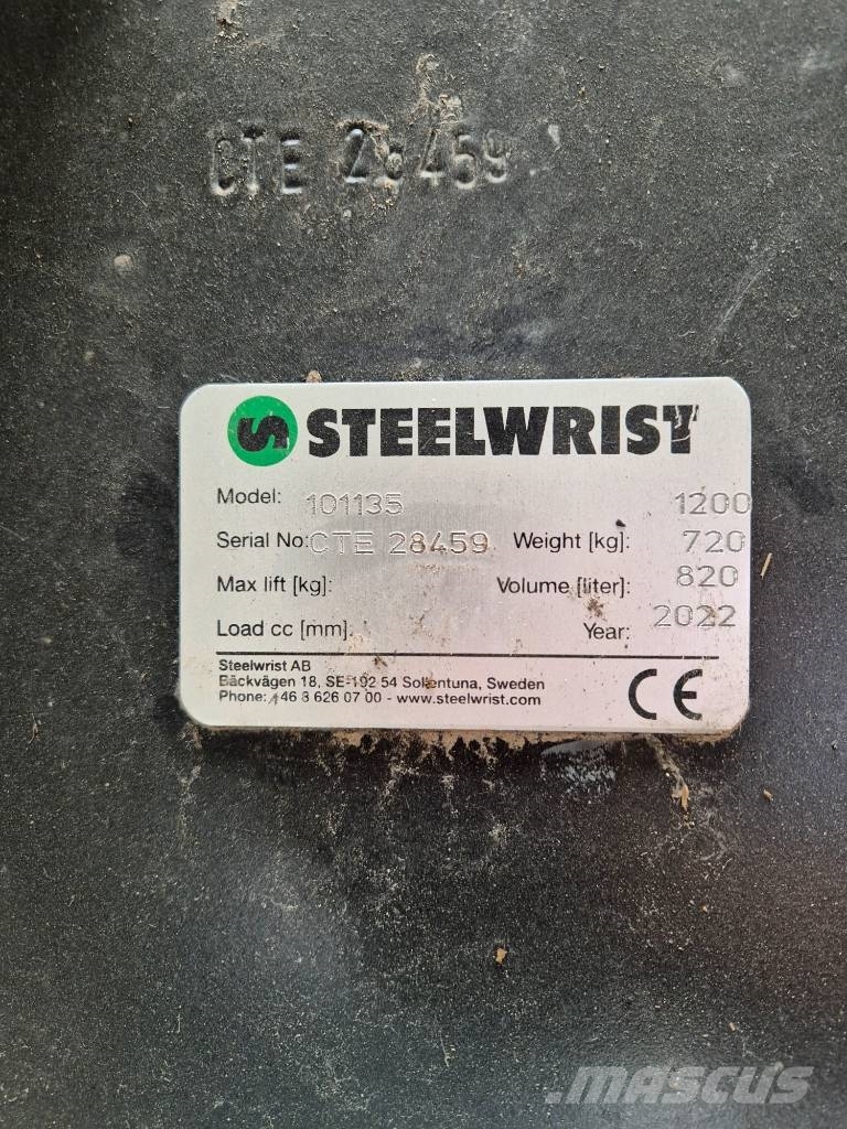Steelwrist Bucket 101135 S60 Kašike / Korpe