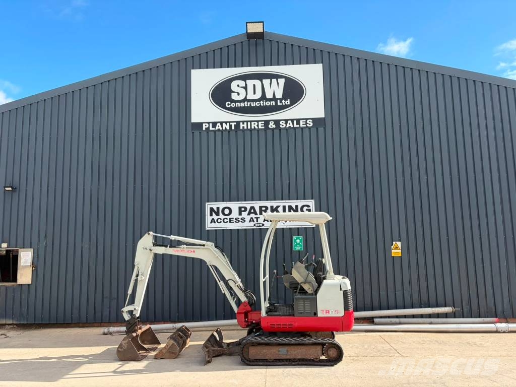 Takeuchi TB 016 Mini Escavadoras <7t
