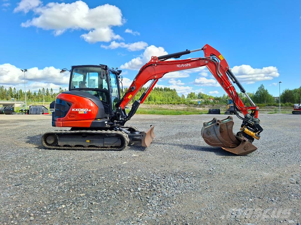 Kubota KX060-5 Minigravemaskiner