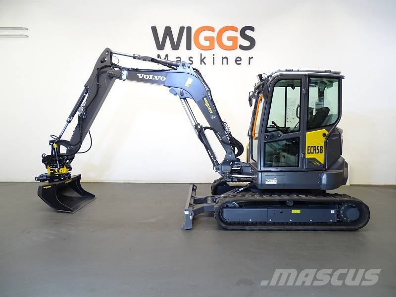 Volvo ECR58F حفارات صغيرة أقل من 7 طن (حفارات صغيرة)