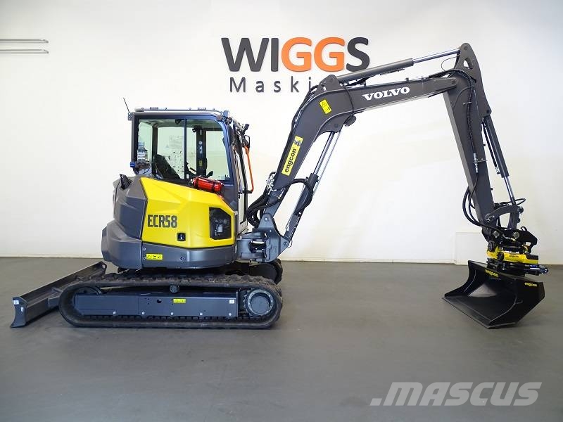 Volvo ECR58F حفارات صغيرة أقل من 7 طن (حفارات صغيرة)