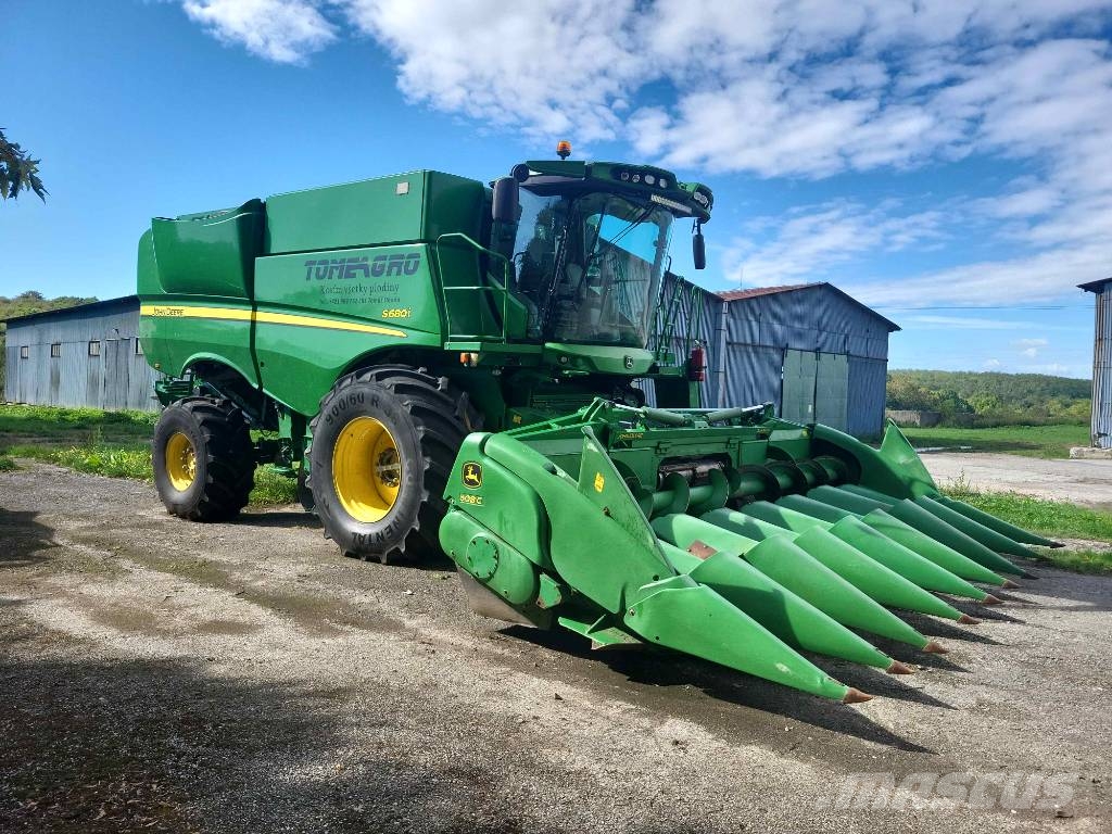 John Deere S 680 I header 9m oil Rape Adapter corn Heade 2012 john-deere-s-680-i-header-9m-oil-rape-adapter-corn-heade-2012