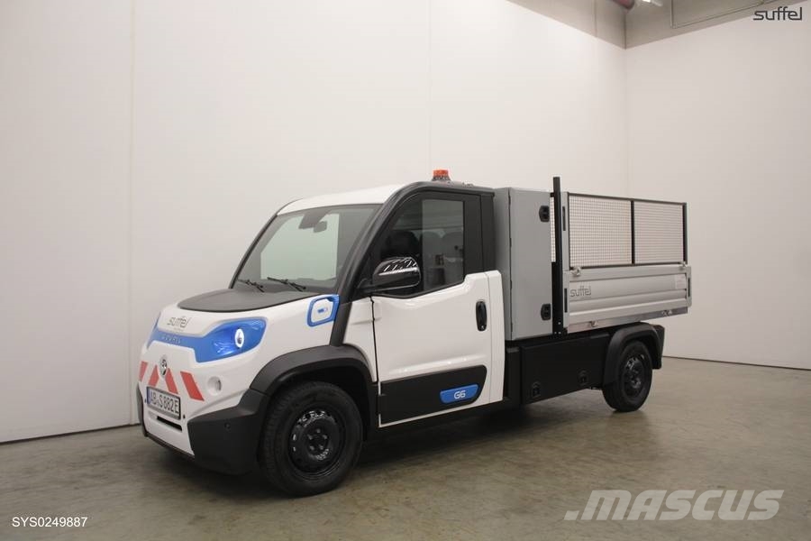 Goupil G6 Kipper mit Gitteraufbau Billenős furgonok