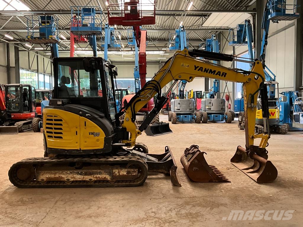 Yanmar Vio 50-6A حفارات صغيرة أقل من 7 طن (حفارات صغيرة)
