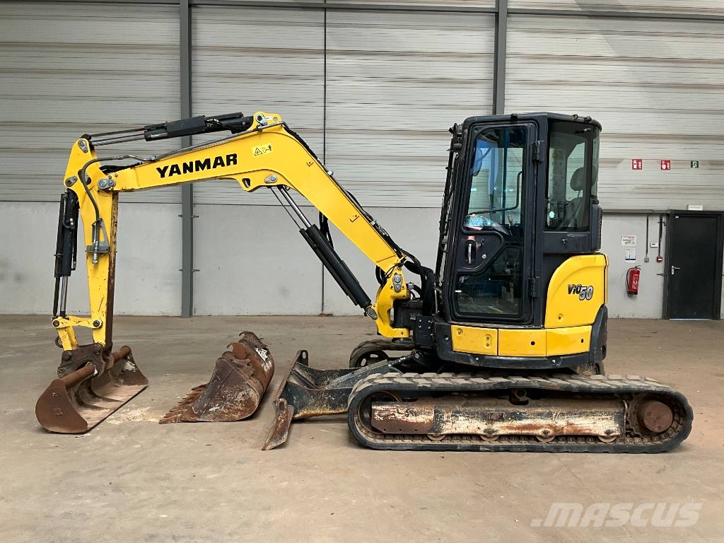 Yanmar Vio 50-6A حفارات صغيرة أقل من 7 طن (حفارات صغيرة)