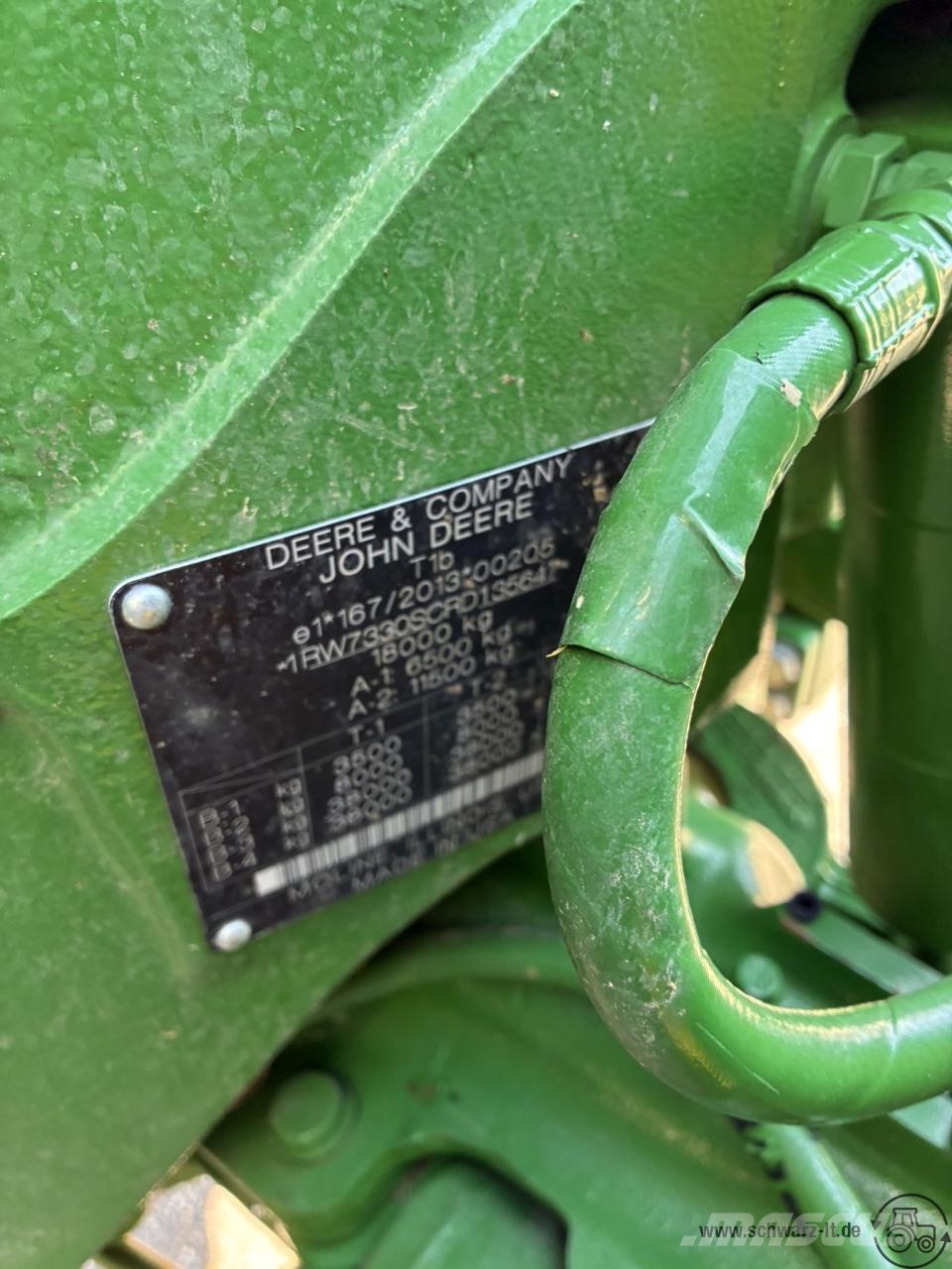 John Deere 7R 330 Трактора