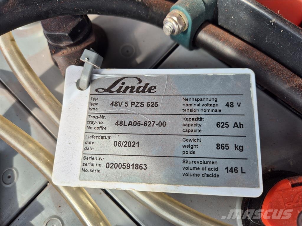 Linde E16C-02 - Batterie 06/2021 Електронавантажувачі