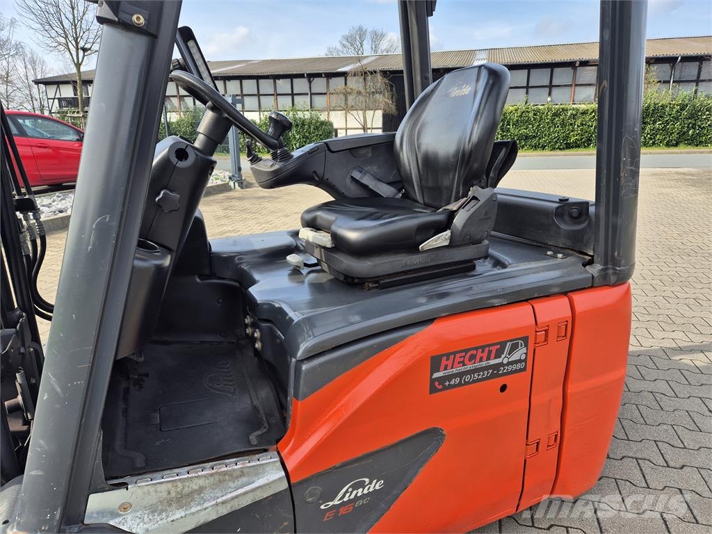 Linde E16C-02 - Batterie 06/2021 Електронавантажувачі