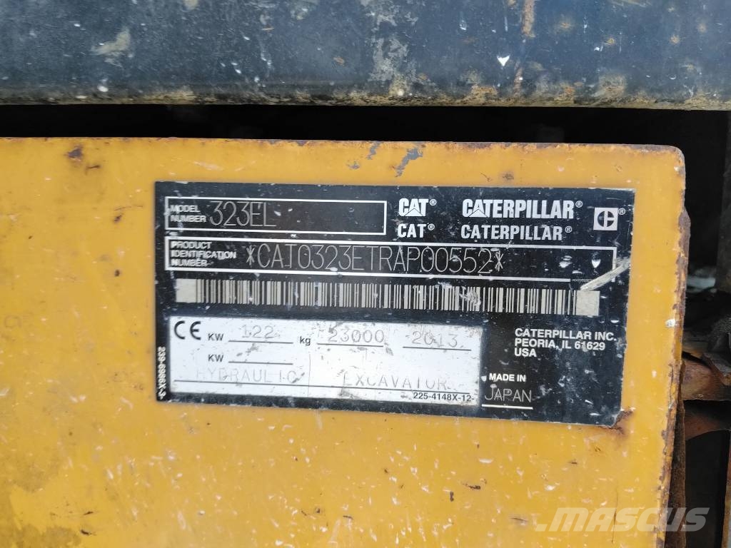CAT 323 EL Beltegraver