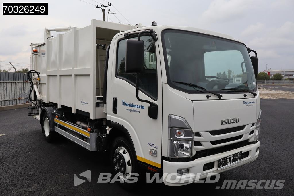 Isuzu P75 4X2 NEW! 7.5T Gradinariu Garbage Truck 7 Camiones de basura