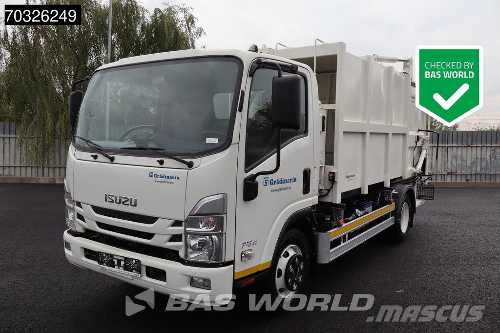 Isuzu P75 4X2 NEW! 7.5T Gradinariu Garbage Truck 7 Camiones de basura